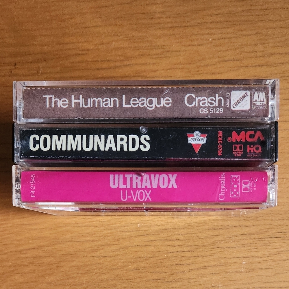 The Human League, Communards, Ultravox - 80s Tapes (Lot of 3) 